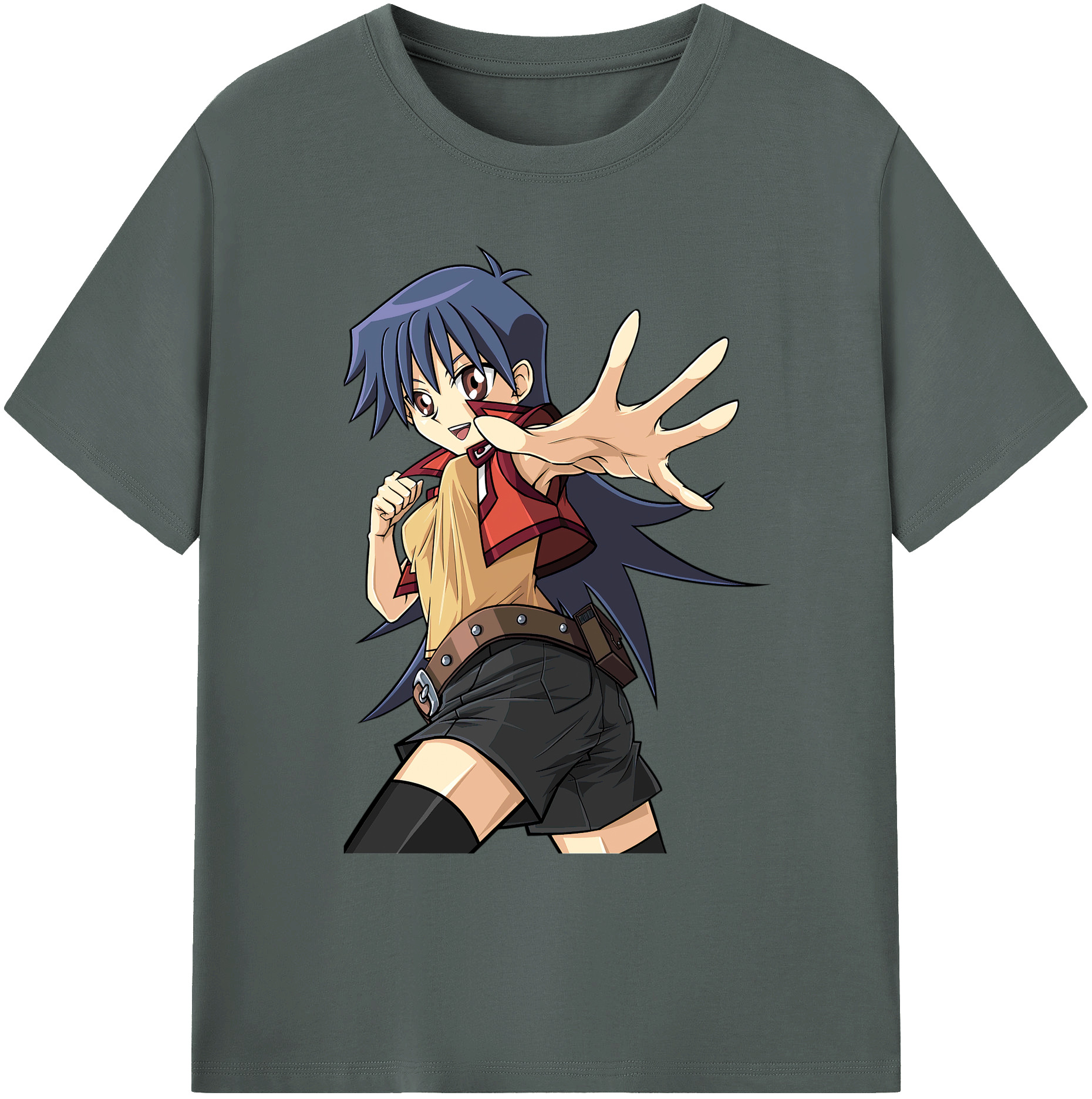 （画像用） 遊☆戯☆王 Yu-Gi-Oh! 綿100％ メンズ半袖Tシャツ｜肌触りやわらか＆通気性